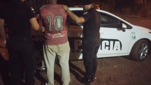 Terminó detenido tras intentar robarle el celular a un compañero de trabajo en Oberá.