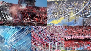 Hinchadas argentinas.