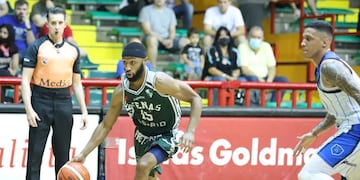 James McPherson tuvo un buen ingreso en el segundo cuarto un Atenas que rompió la mala racha (Prensa Atenas).