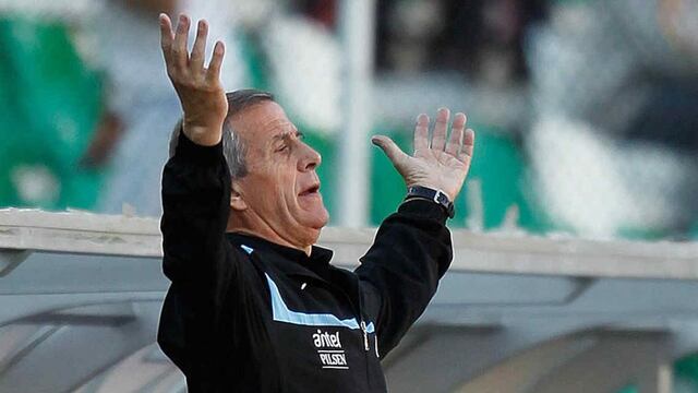 Óscar Washington Tabárez podría dejar de ser el DT de Uruguay. (Foto: AP)