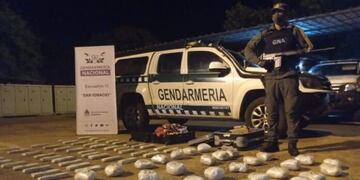 Santa Ana: secuestraron marihuana en un ómnibus.