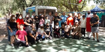 La Feria del Buen Vivir del Plan Federal de Ferias de Desarrollo Social de la Nación, fue visitada por el Jefe de la Agencia Territorial del Ministerio Social de la Nación el Prof. Daniel Di Bartolo