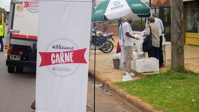 “Misiones Carne” se hace presente en la capital provincial en esta jornada.