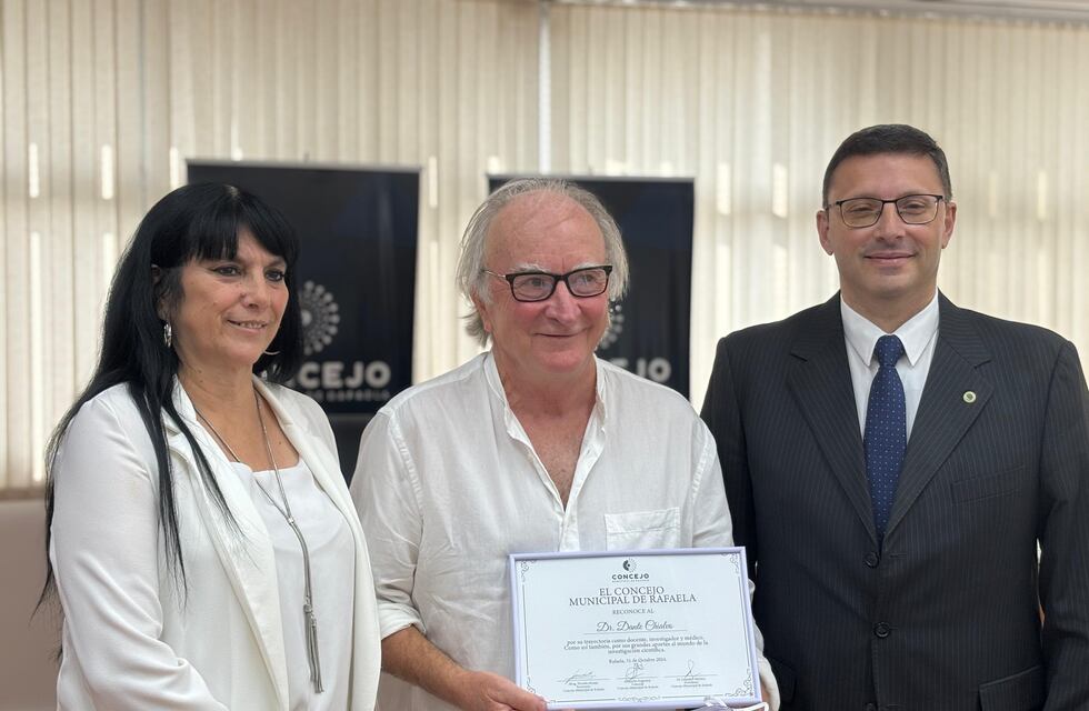 El Concejo Municipal destacó al prestigioso médico Dante Chialvo