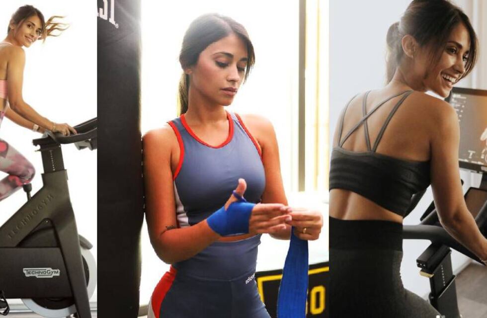 Antonela Roccuzzo compartió su rutina de ejercicios para mantenerse en forma
