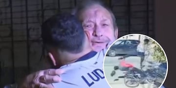 Carlos se reencontró con sus salvadores.