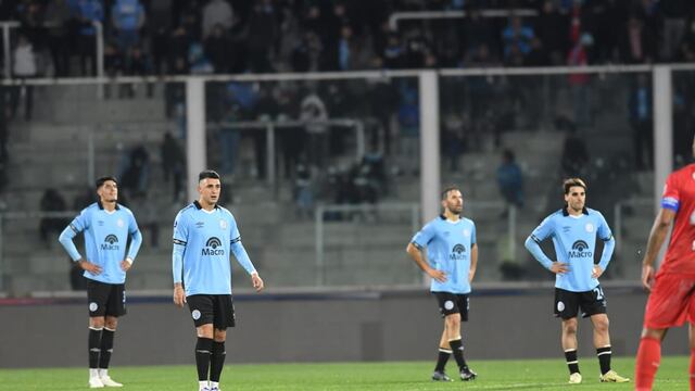 Matías Suárez, eliminado en octavos con Belgrano, como en la Sudamericana de 2016 (Facundo Luque / La Voz).