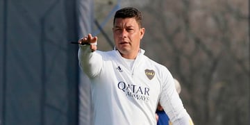 El entrenador de Boca se refirió a la situación de los lesionados antes del partido con Boca.
