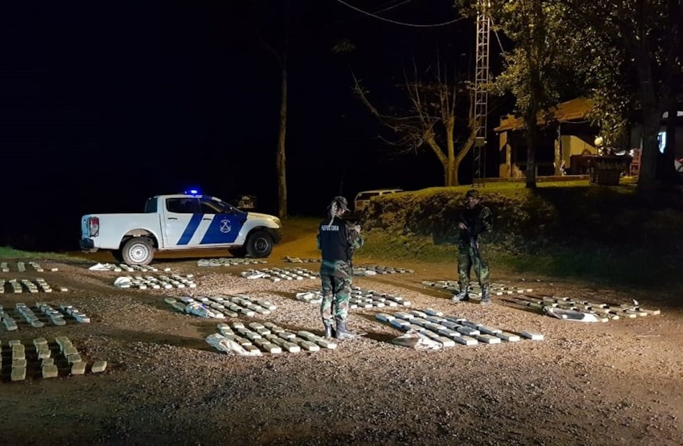 Incautaron más de 250 kilogramos de marihuana en Corpus