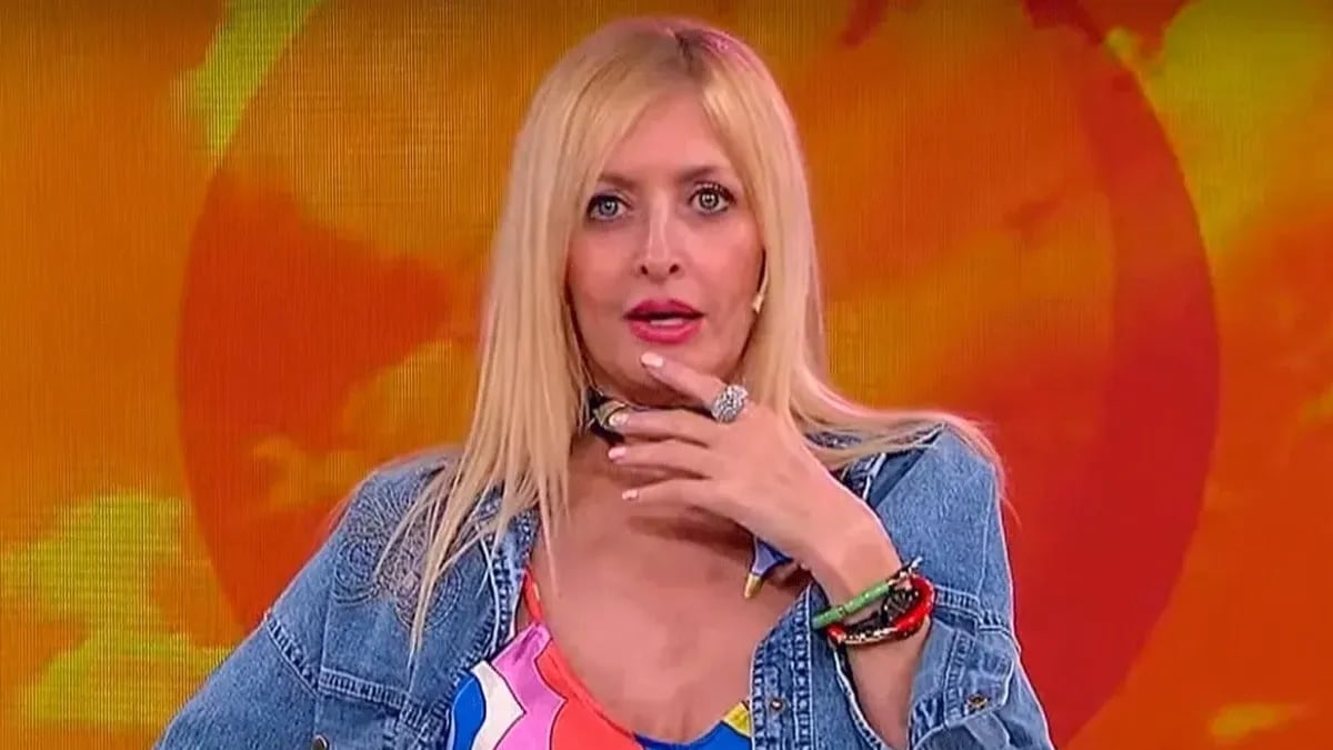 Yuyito González, conductora de televisión argentina.