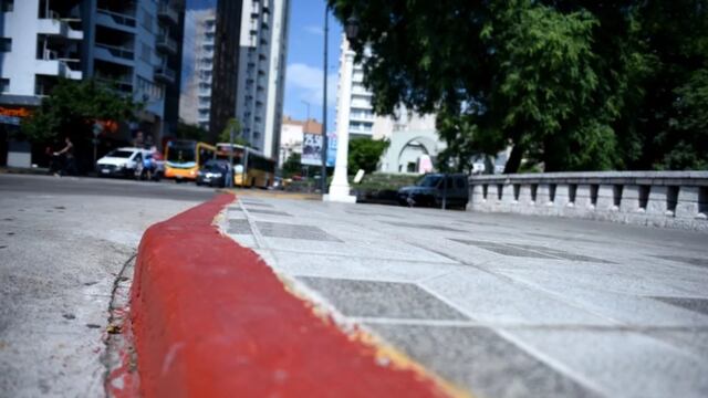 Acondicionamiento de las veredas en la ciudad de Córdoba