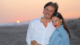 Los románticos mensajes entre Pampita y Roberto García Moritán por su cuarto aniversario de casados