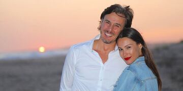 Los románticos mensajes entre Pampita y Roberto García Moritán por su cuarto aniversario de casados