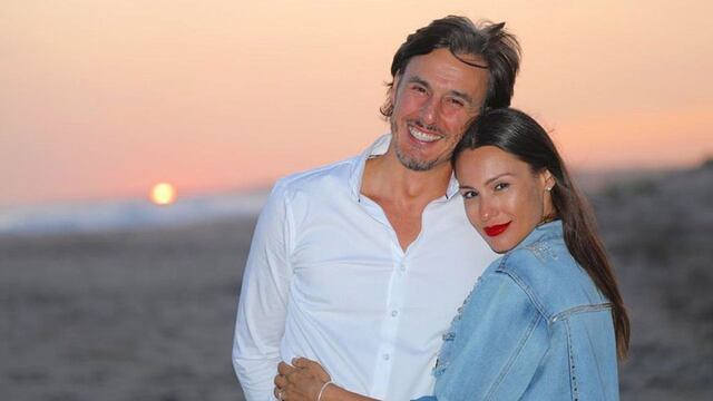 Los románticos mensajes entre Pampita y Roberto García Moritán por su cuarto aniversario de casados