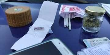 Lo secuestrado por la Policía Federal.