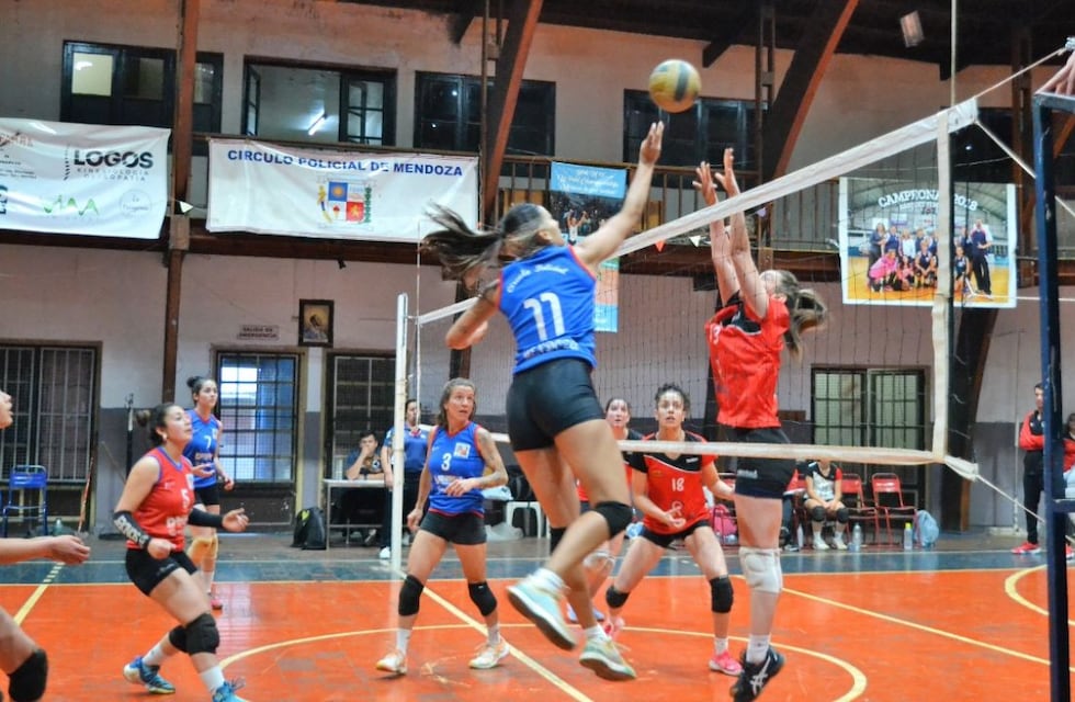 Vóley de Mendoza: Policial le ganó a Maipú y ya están los cuatro semifinalistas