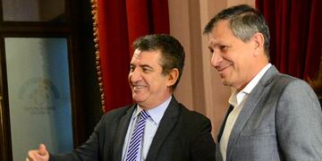 Urribarri y Pedro Báez, uno de los acusados.