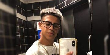 El joven asesinado de un disparo.