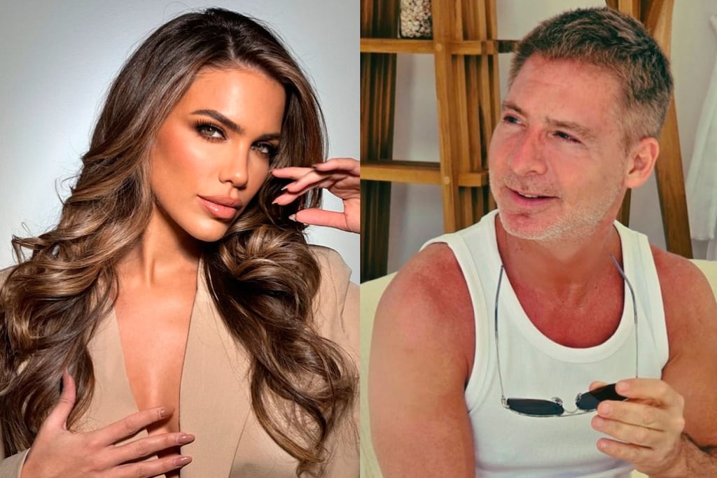 Rocío Robles y Adrián Suar.