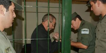 Ricardo Jaime cuando fue detenido en 2016.