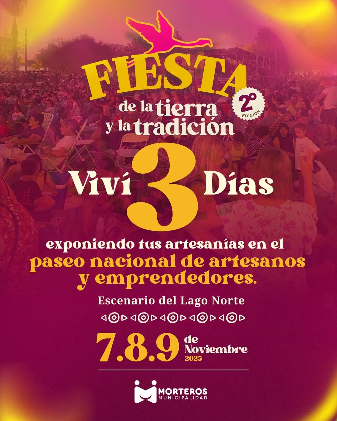 La Municipalidad de Morteros confirmó la segunda edición de la Fiesta de la Tierra y la Tradición.