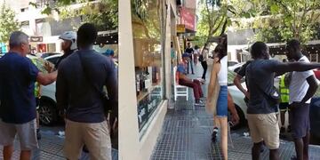 Un hombre golpeó a otro, mientras discutían por un lugar de estacionamiento.