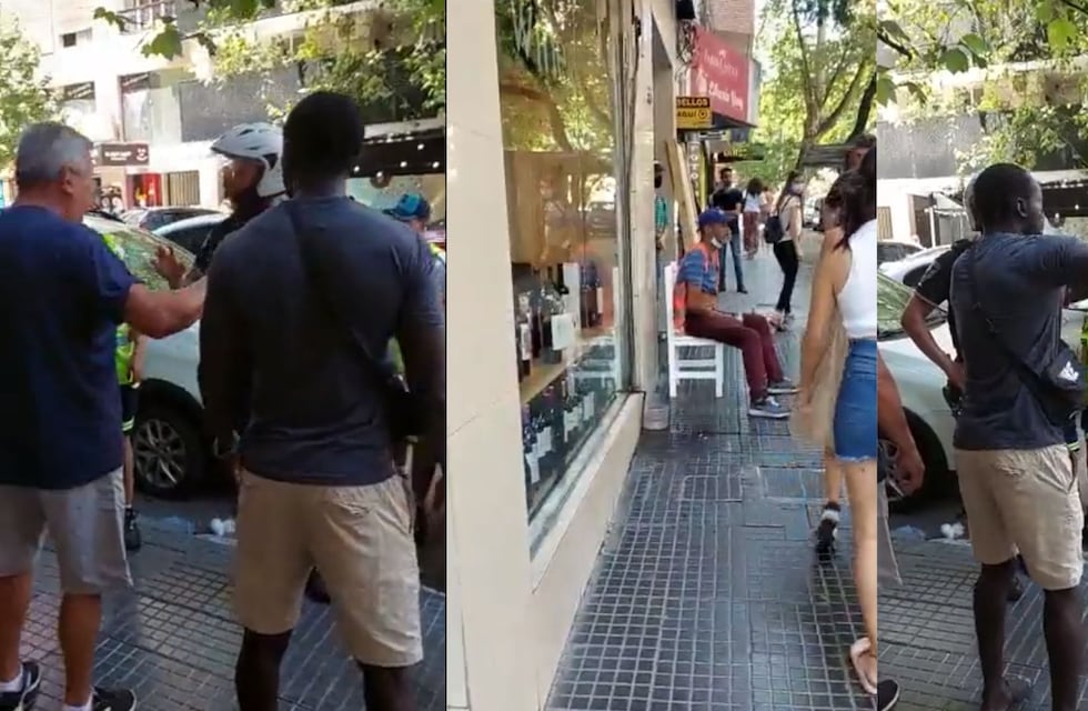 Violencia urbana: un vendedor ambulante agredió a un naranjita en pleno Nueva Córdoba