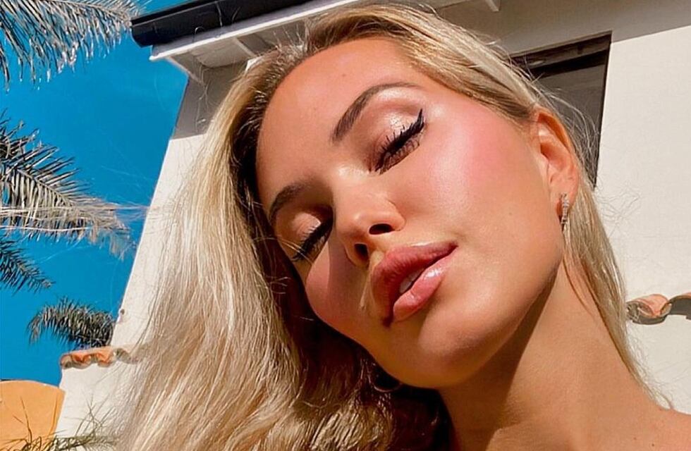 Polina Grace, de espalda y en ropa interior: “No sé si creo en Dios, pero sé que tengo un ángel”