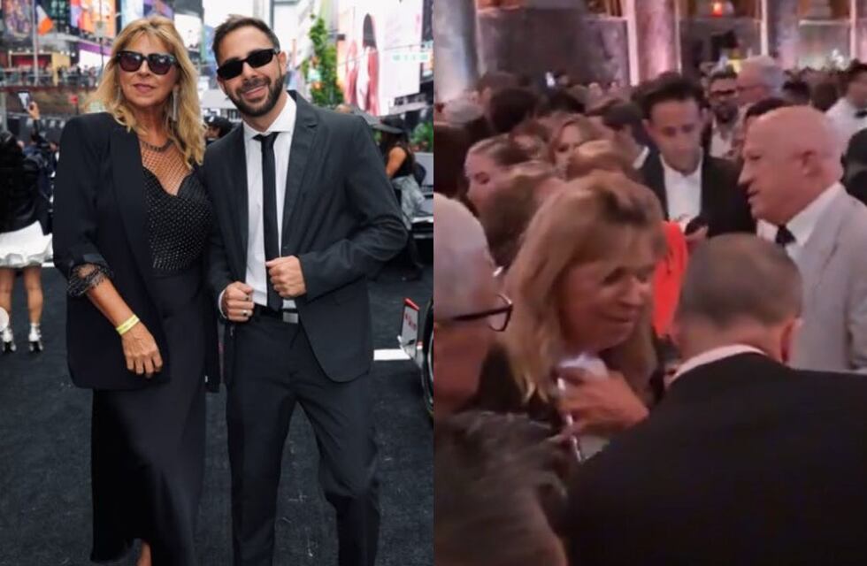 La madre de Grego Roselló interrumpió una charla entre Brad Pitt y el CEO de Apple para saludar al actor: qué le dijo