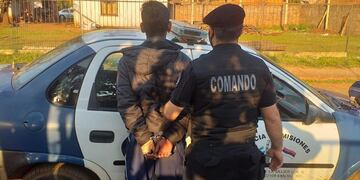 Terminó detenido por ingresar a una vivienda e intentar robarse objetos.