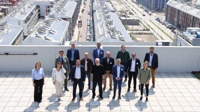 El vicejefe comunal de Corrientes junto a intendentes de otras capitales del país.