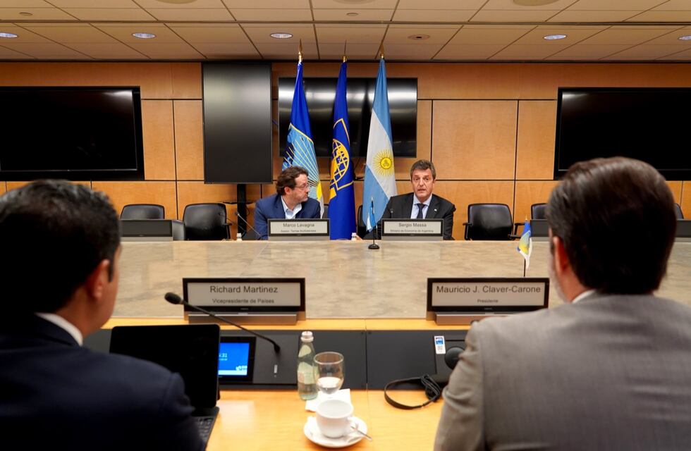 Sergio Massa se reunirá este lunes con Kristalina Georgieva para cerrar su gira por Estados Unidos