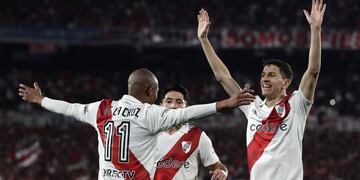 River es un justo campeón. Fue el mejor del torneo y se consagró ante su gente. / AFP