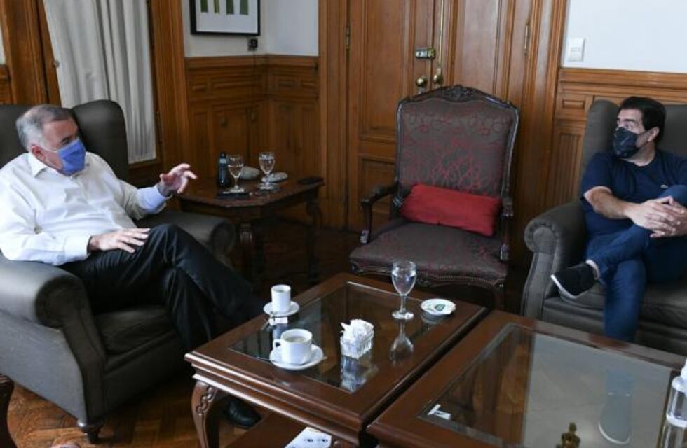 Jaldo se reunió con el presidente de la Legislatura Sergio Mansilla