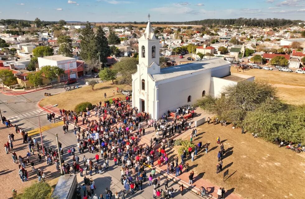 Ante una gran concurrencia el domingo 7 se celebró a San Cayetano en Arroyito
