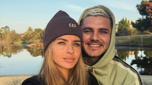 Mauro Icardi y la "China" Suárez. (Instagram)