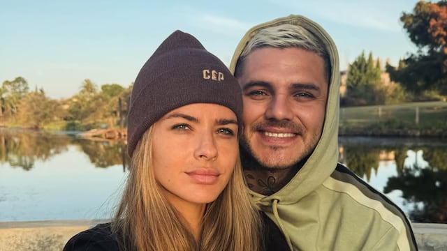 Mauro Icardi y la "China" Suárez. (Instagram)