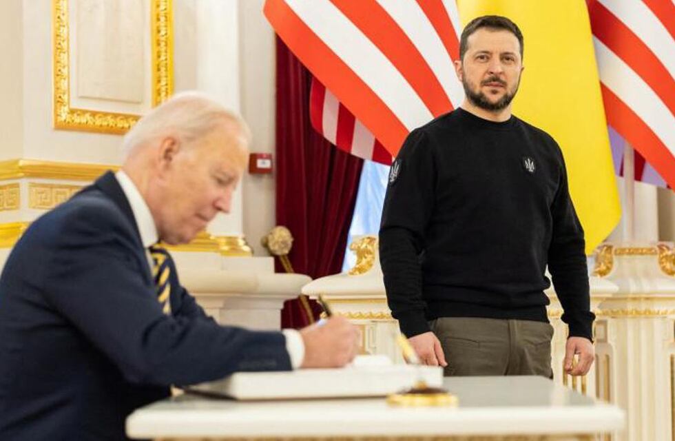 Joe Biden se reunió con Volodimir Zelenski: desde Kiev anunció US$500 millones de ayuda adicional a Ucrania