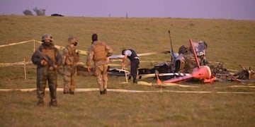 Se estrelló una avioneta que transportaba vacunas. Fue en Rocha, Uruguay.