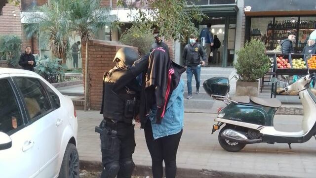 Secuestro de drogas y estudiante de 23 años detenida en Córdoba. (MPF)