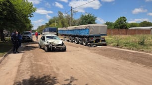 Grave episodio vial en Colonia Caroya. (La Voz)