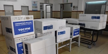 Llegaron nuevos respiradores al Hospital de Rafaela