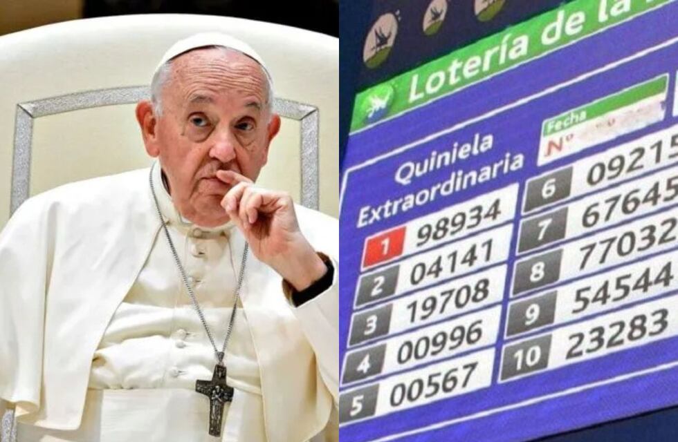 Las increíbles coincidencias entre el Papa Francisco y los números de la quiniela