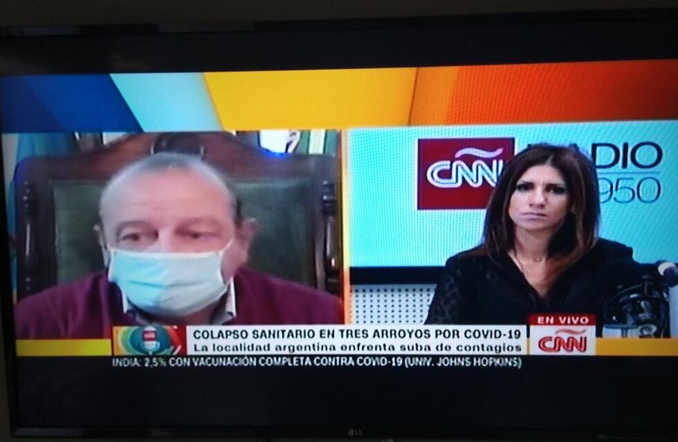 Colapso Sanitario en Tres Arroyos: Sánchez entrevistado por CNN