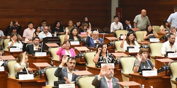 Se realizo este lunes en la Legislatura de Jujuy la sesión preparatoria que antecede a la apertura del período ordinario, que este año será el 164°.