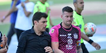 "El técnico nos banca siempre, los vamos a hacer sentir respaldados", aseguró el arquero sobre el DT de Talleres (José Hernández / La Voz).