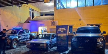 Recuperan en Bernardo de Irigoyen tres autos que fueron robados en Brasil.