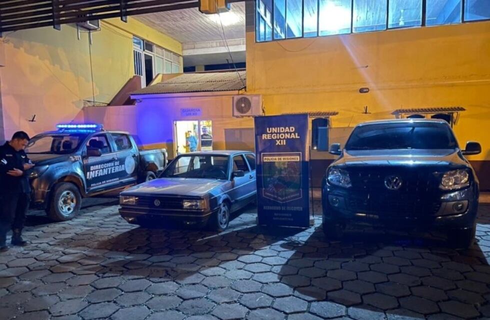 Recuperan en Bernardo de Irigoyen tres autos que fueron robados en Brasil