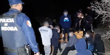 La Policía desactivó fiestas clandestinas en el interior provincial (Policía de Córdoba).