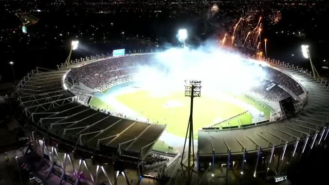 El Kempes fue una fiesta en la previa del Talleres-River. (@SC_ESPN)